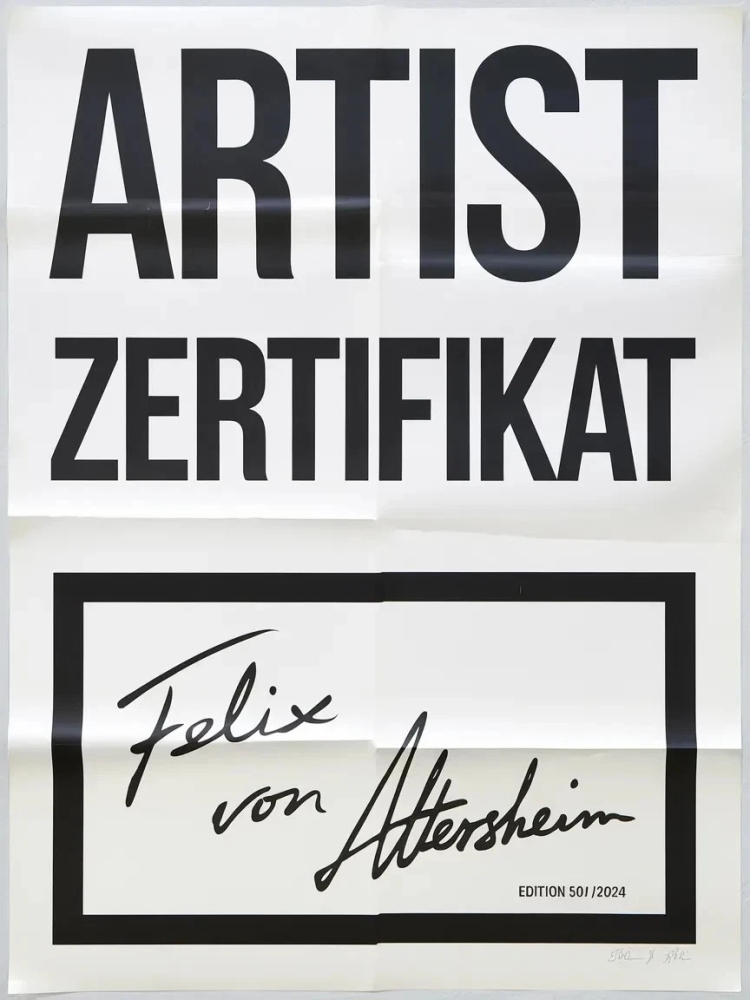 Bild 1 von Stencil Art Girl with Balloon- Life is Art 02 Edition of 50