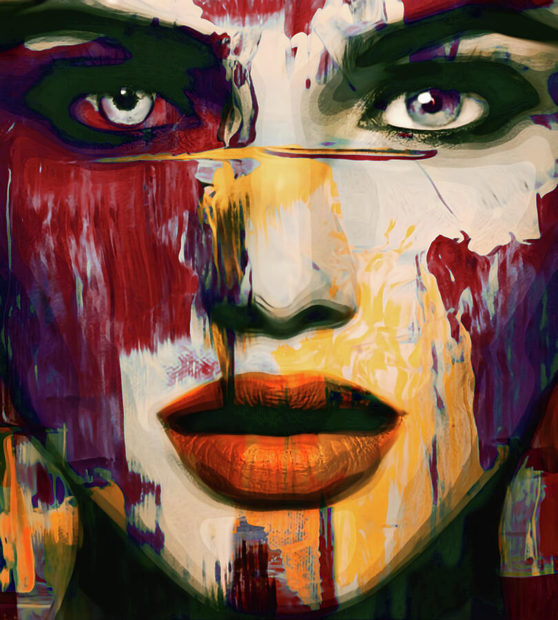 Bild 1 von Just Face Serie 897 3D Purple Red - 2018  by Felix von Altersheim