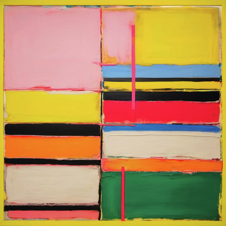 Bild 1 von Pop Art Bauhaus - Abstrakt 02 - by Felix von Altersheim