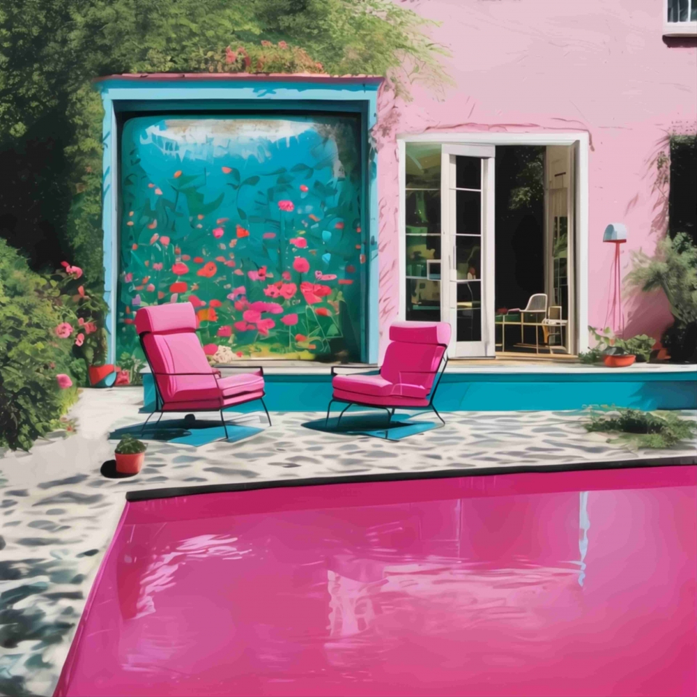 Bild 1 von Crazy Garden  Pink House 04 - Stilleben - Street Art