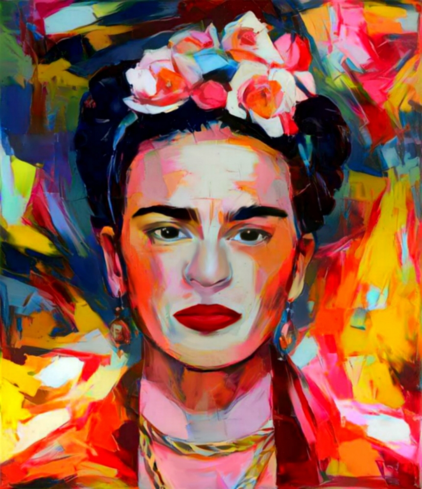 Bild 1 von Motiv Frida Kahlo Colors by Felix von Altersheim