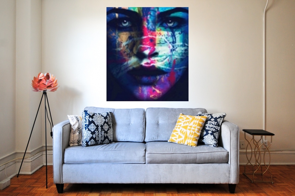 Bild 1 von Serie Just Face 209 Blau 3 D View by Felix von Altersheim