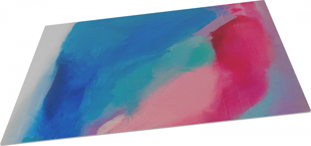 Bild 1 von 3 mm Alu Dibond weiss Format 2:3/3:2