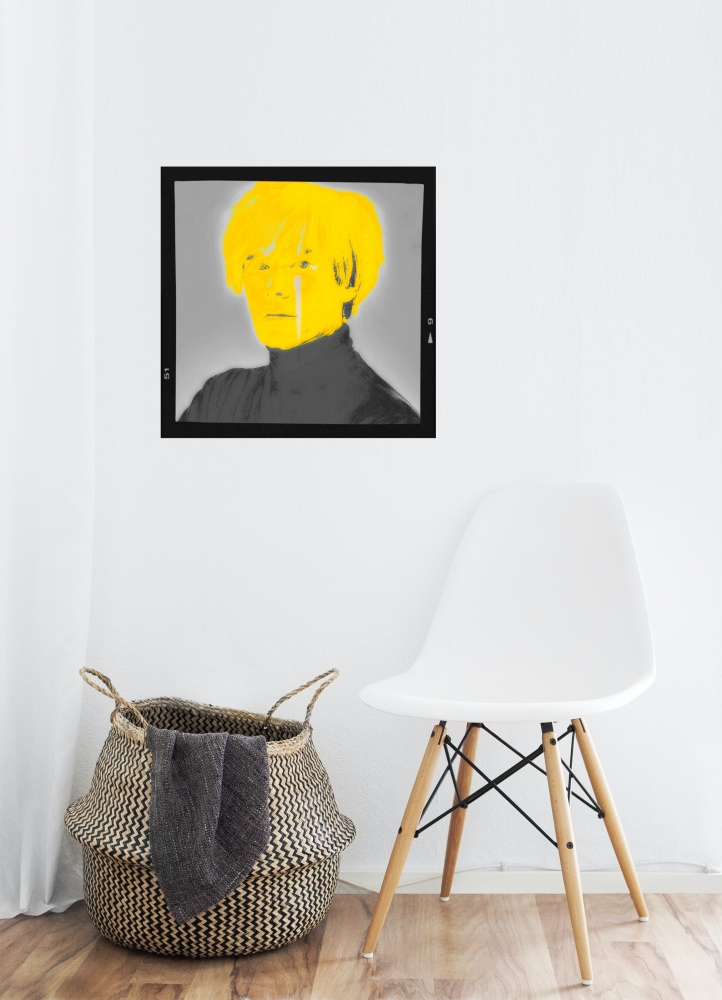 Bild 1 von Motiv Andy Warhol  Neon Yellow Ultra HD by Felix von Altersheim
