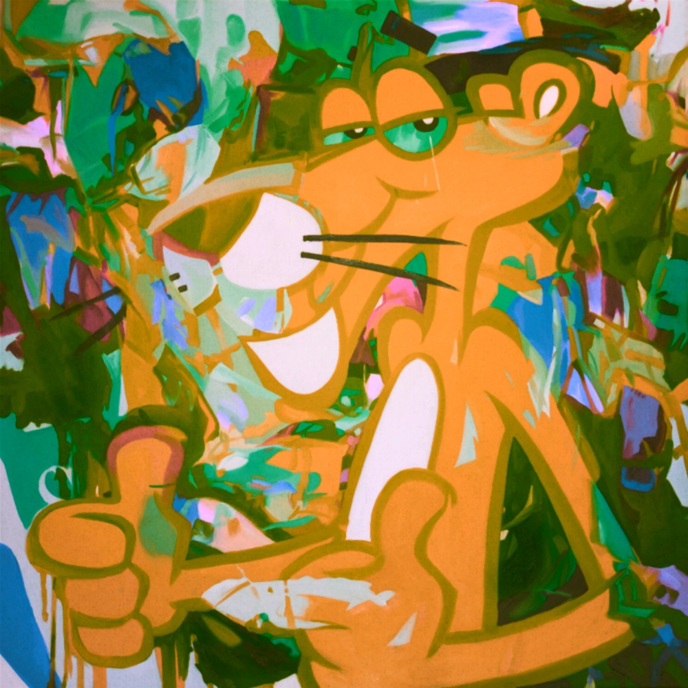 Bild 1 von Motiv Pink Panther Top Secret - Orange by Felix von Altersheim