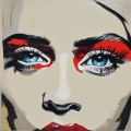 Bild 1 von Love u blue eyes - Pop Art Girl  by Felix von Altersheim