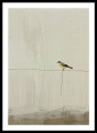 Bild 6 von Minimalismus Abstrakt einsamer bunter Vogel Edition of 50