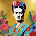 Bild 1 von Hommage Frida Kahlo Bronze Edition of 50 by Samuel Richter