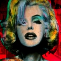 Marilyn Monroe 3 D Sexy View  Red by Felix von Altersheim