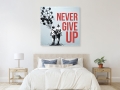 Bild 3 von Stencil Art with Balloon Boy - Never give up 03