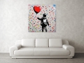 Bild 2 von We need love - Boy with Balloon -  by Felix von Altersheim