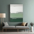 Minimalismus Abstrakte Kunst - grün Z 22