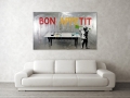 Bild 5 von Bon Appetit - Banksy Hommage Silber Edition by Felix von Altersheim