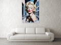 Bild 4 von Hommage Marilyn Monroe - View 01  / (Größe) 60x80 cm 2 cm Leinwand gespiegelt