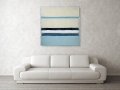 Bild 1 von Minimalismus Marine Blau - Abstrakt 01 - by  Team W 32