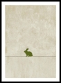 Bild 8 von Minimalismus Abstrakt einsamer winziger Hase 01 - Edition of 50