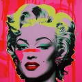 Bild 1 von Hommage Marilyn Monroe - Neon Pink 01 by Felix von Altersheim