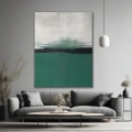 Minimalismus Abstrakte Kunst - grün Z 24