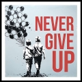 Bild 8 von Stencil Art with Balloon Boy - Never give up 03