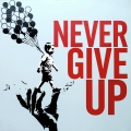 Bild 1 von Stencil Art with Balloon Boy - Never give up 01