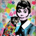 Bild 1 von Hommage an Audrey Hepburn  - Flora - Hauskatze -  by Felix von Altersheim