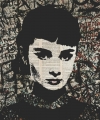 Bild 1 von Motiv Audrey Hepburn - Typografie Collage  by Felix von Altersheim