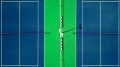 Tennis - Court Motiv Blau US Open 02 by Felix von Altersheim