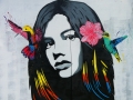 Brazil Girl Street Art 014 - Dokumentation - Fotografie by Paffy