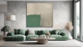 Bild 1 von Minimalismus Abstrakte Kunst - grün Z 13