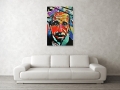 Bild 3 von Motiv Albert Einsten Punk  - Blue Hair - Felix von Altersheim